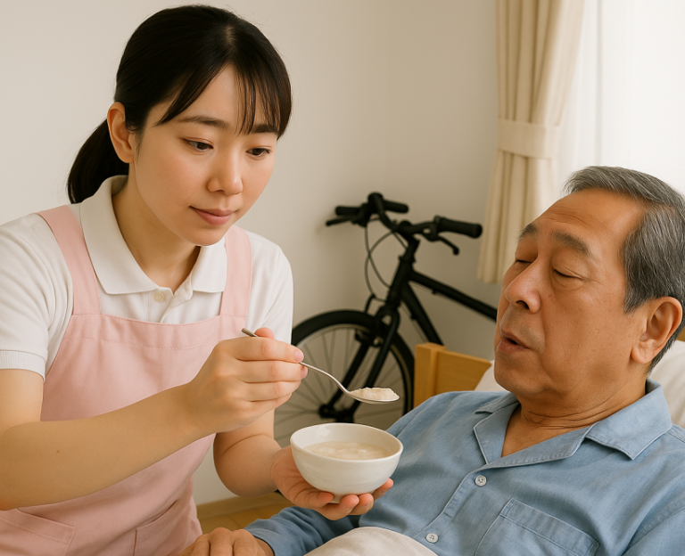 BA04協助進食或管灌餵食 南投草屯如一居家長期照護機構 居家服務