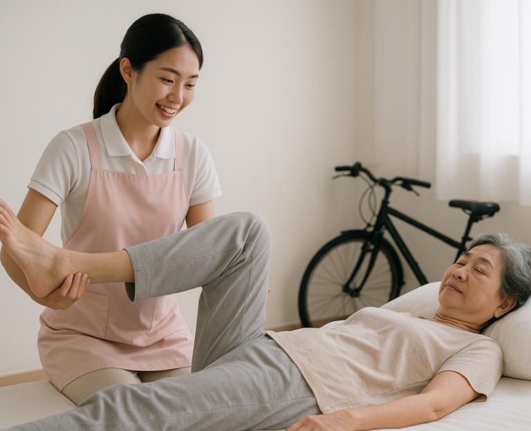 BA11肢體關節活動 南投草屯如一居家長期照護機構