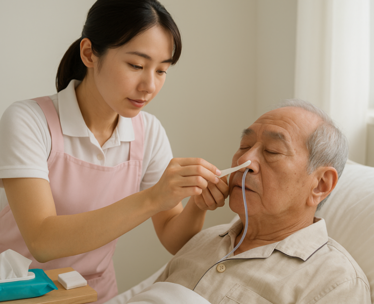 BA17c尿管及鼻胃管之清潔與固定 南投草屯如一居家長期照護機構